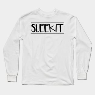 SLEEKIT, Scots Language Word Long Sleeve T-Shirt